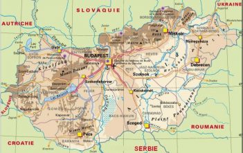 Quelles visites et excursions depuis Budapest? Hongrie Carte
