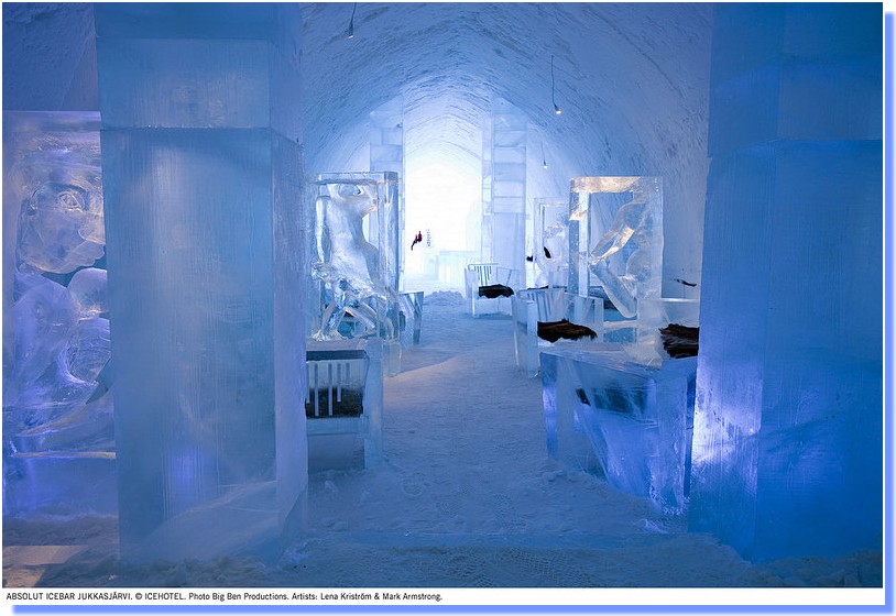 Ishotell Jukkasjarvi Hotel de glace suede