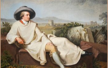 Le Voyage en Italie de Goethe ; un guide touristique passionnant J. H. W. Tischbein Goethe dans la campagne romaine Voyage en Italie
