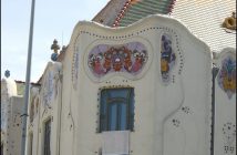 Kecskemét facade fresque
