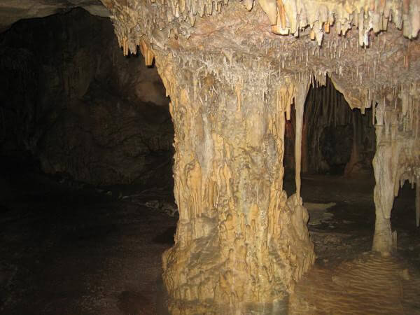Lehman Caves colonnes stalactites