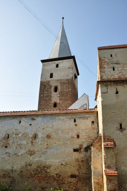 Mosna clocher de l'église du village saxon