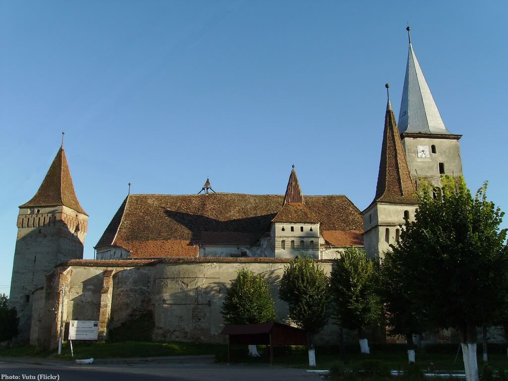 Mosna église fortifiée de Transylvanie