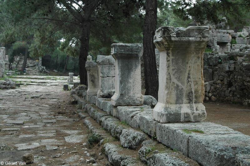 Phaselis vestiges du site antique