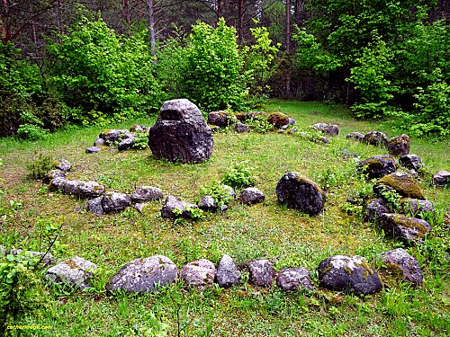 pierres de  mala en  estonie