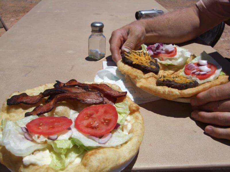 Pizza Navajo  au parc Montain Valley