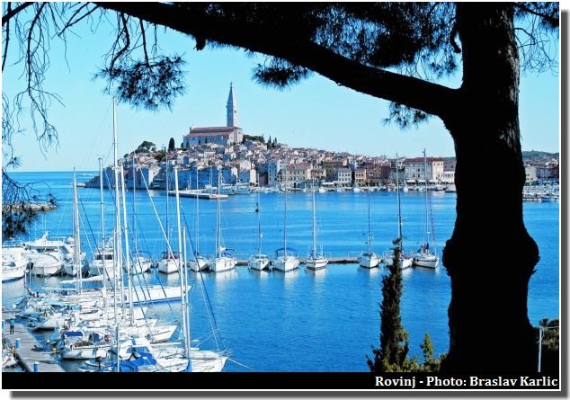 L'Istrie Istra ; visages d'une Croatie multiculturelle (Tourisme Croatie) 2 Rovinj en Croatie