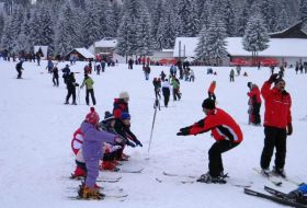 Ski sur les pistes de Ponaia Brasov