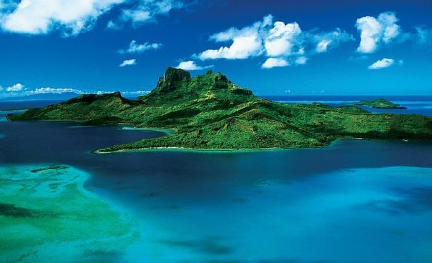 Paysage de Polynésie