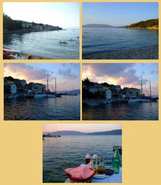 Valun village en croatie