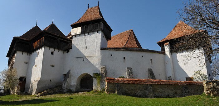 Viscri village fortifié saxon en Transylvanie