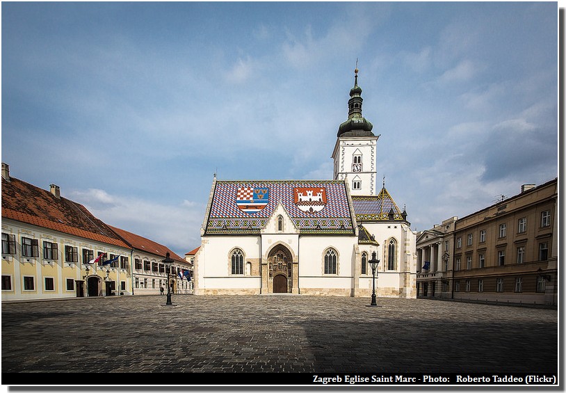 Zagreb eglise saint marc