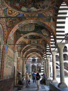 arcades du monastère Rila