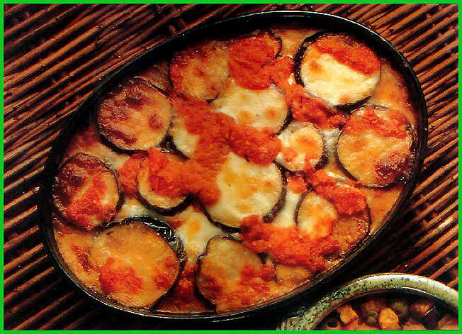 aubergines fromage gratin