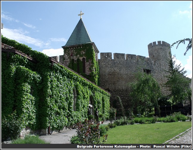 belgrade forteresse kalemegdan eglise