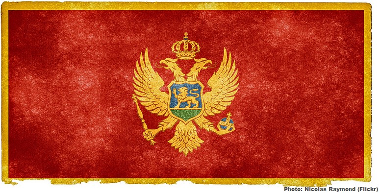 drapeau Montenegro