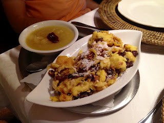 kaiserschmarren en bavière à Garmisch Partenkirchen kaiserschmarren en bavière à Garmisch Partenkirchen