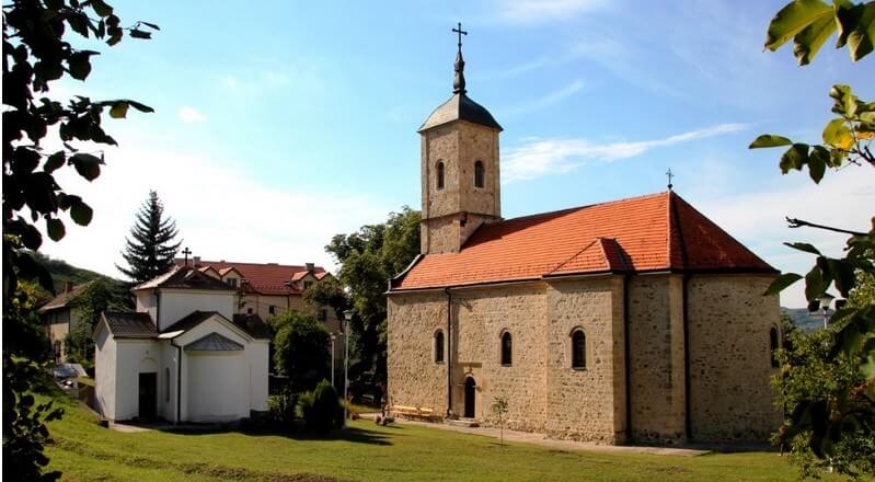 monastère orthodoxe de Rajinovac en Serbie centrale
