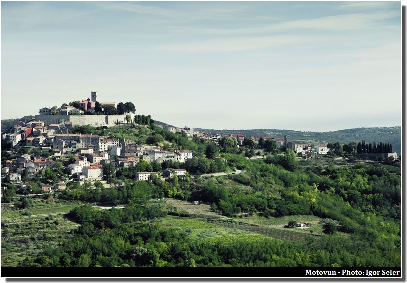 L'Istrie Istra ; visages d'une Croatie multiculturelle (Tourisme Croatie) 1 motovun istrie