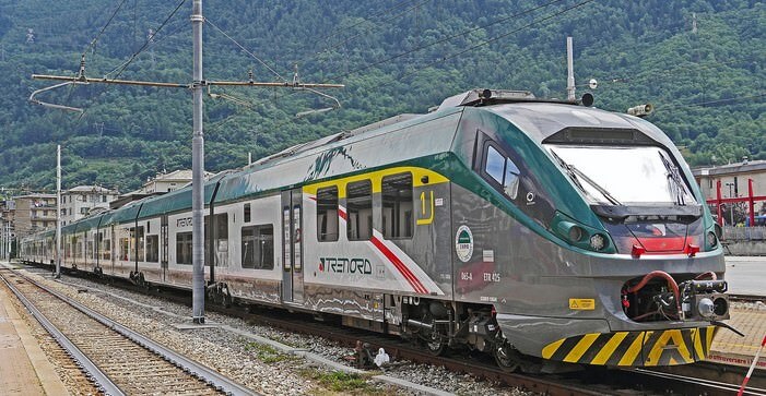 train en italie