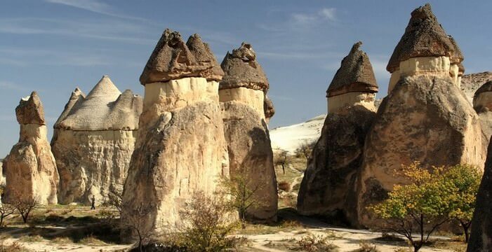 Cappadoce Goreme cheminées des fées