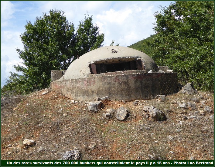 Bunker Gorça Albanie
