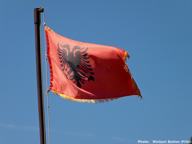 drapeau albanie
