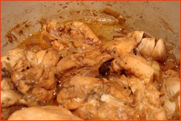 Recette franc-comtoise de poulet au Vin Jaune du Jura