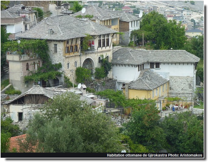 Gjirokastra habitation ottomane