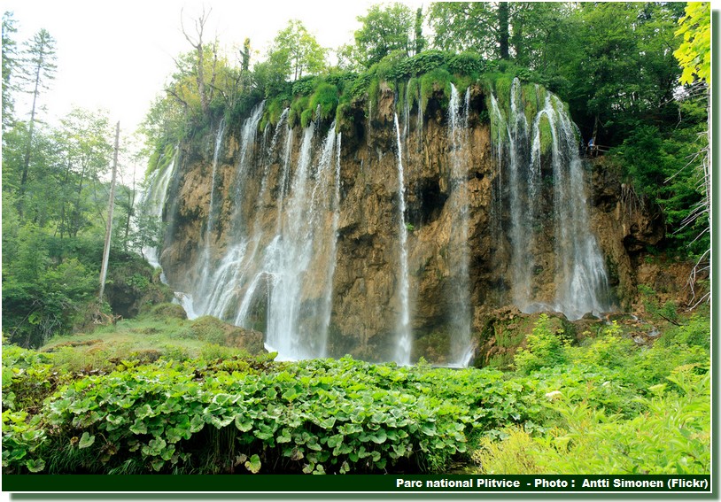 Parc national Plitvice chutes