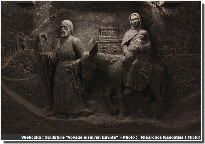 Wieliczka sculpture voyage jusqu'en egypte