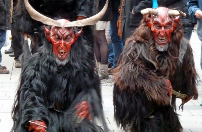 Rencontre avec les Krampus à Munich à l’occasion de Saint Nicolas krampus munich
