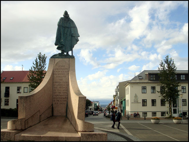 reykjavik monument leif erikson