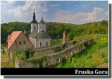 Monastère Kuvezdin Fruska Gora en Serbie