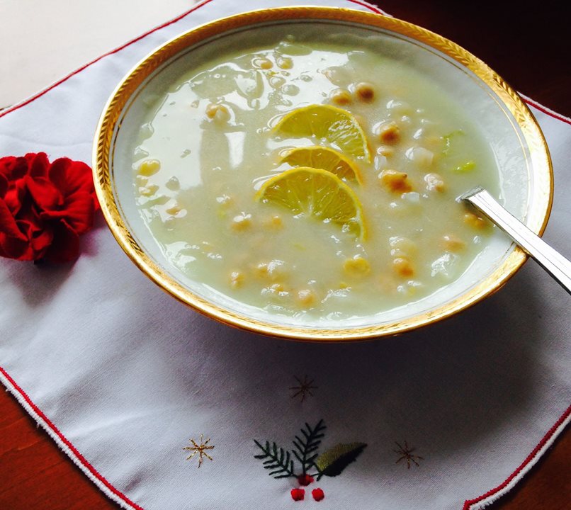 revithia soupa soupe de pois chiches grecque