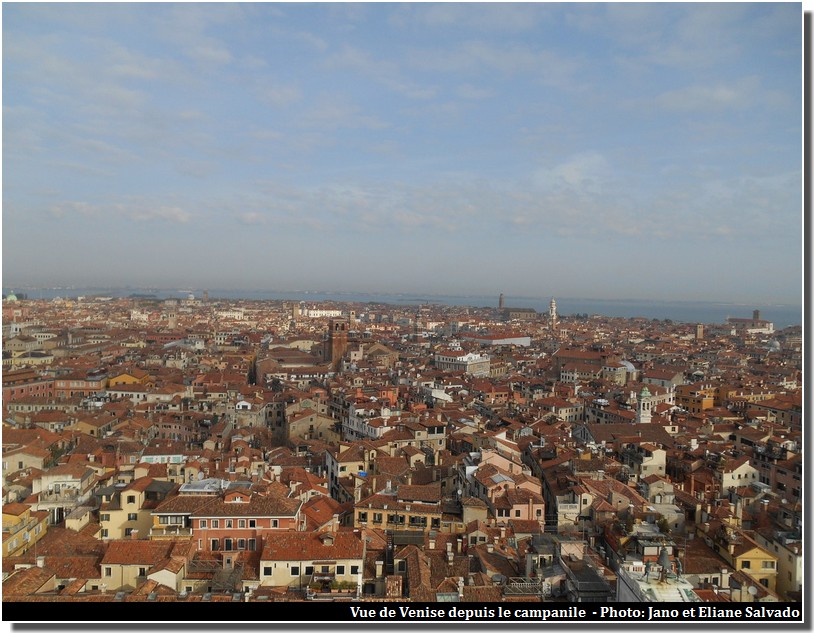 vue de Venise depuis le campanile