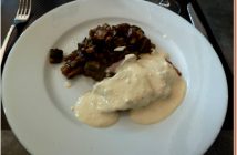 Restaurant le Four Castelnaudary Filet mignon moutarde courgettes