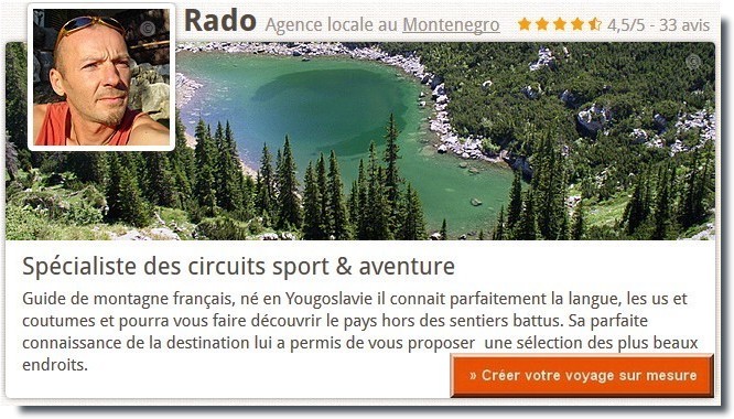 demander un devis pour un voyage sur mesure au Montenegro