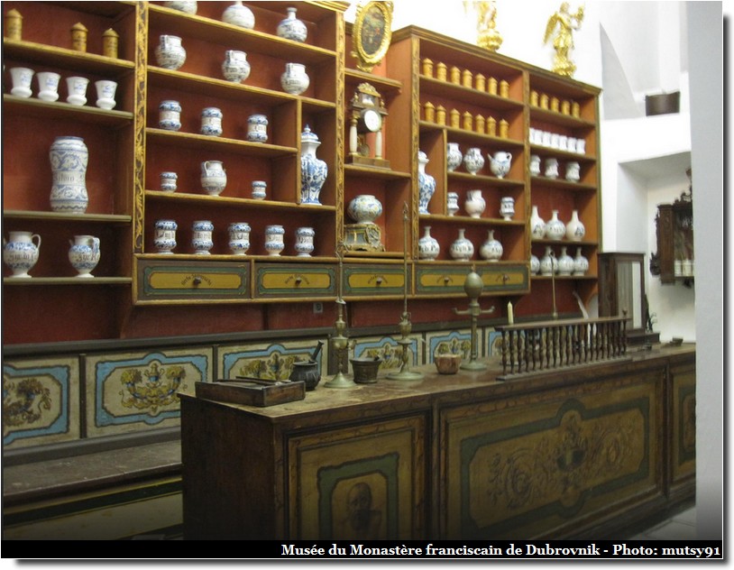 Dubrovnik musée monastere franciscain