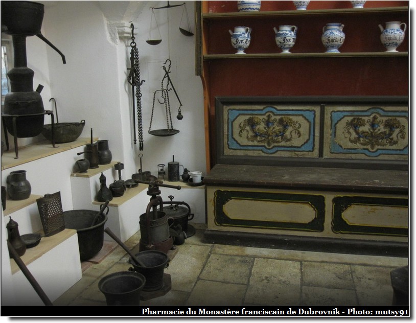 Dubrovnik pharmacie monastere franciscain