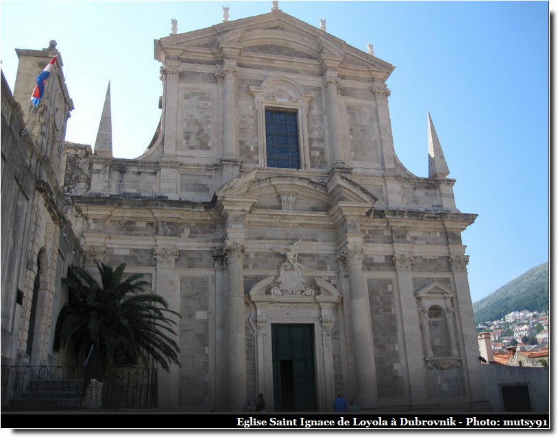dubrovnik eglise saint ignace de loyola