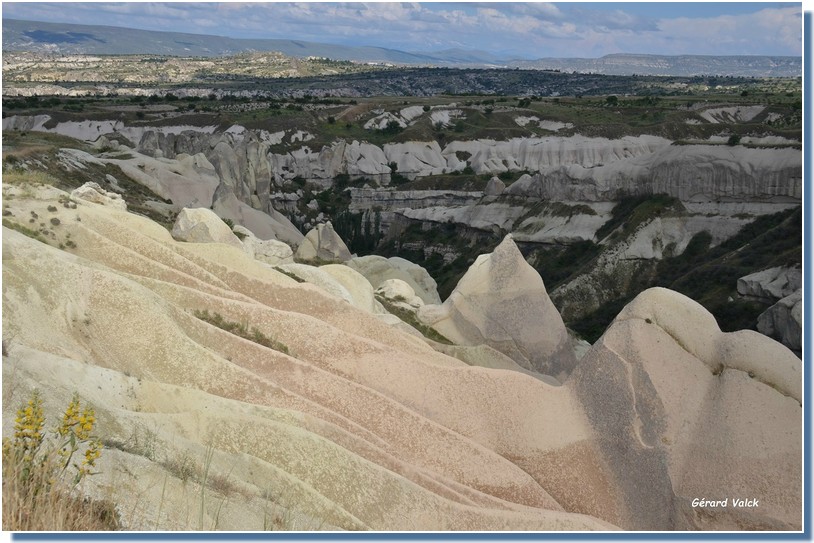 Paysages vers Uchisar Cappadoce