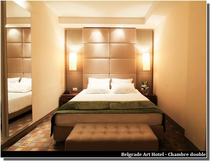 belgrade art hotel chambre double