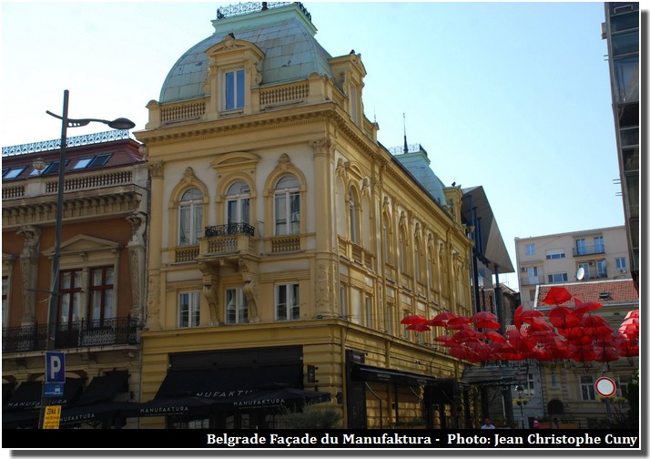 Belgrade façade Manufaktura