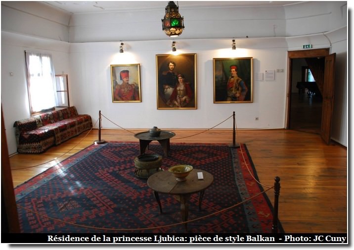Belgrade résidence de la princesse Ljubica musée