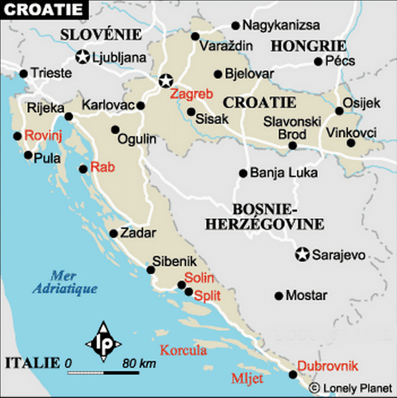 carte-de-la-croatie-et-ses-iles