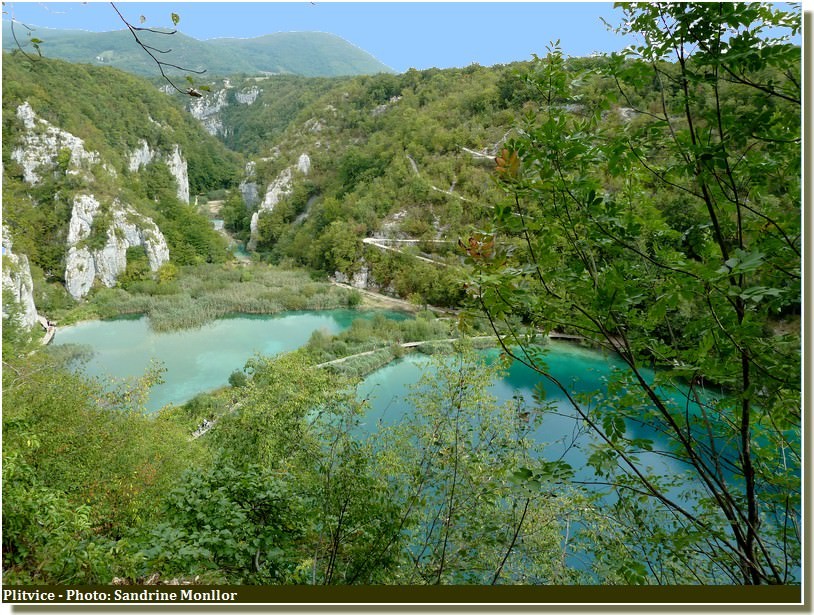 Panorama lacs supérieurs de Plitvice