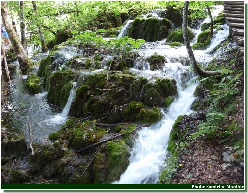 cascades au parc de Plitvice
