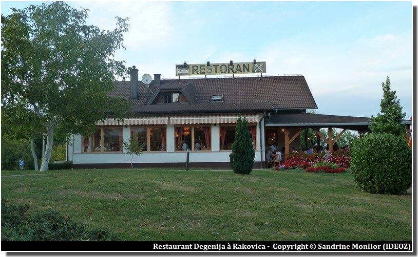 Restaurants à Plitvice Degenija Rakovica