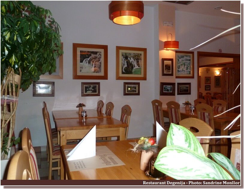 Restaurant Degenija à Plitvice